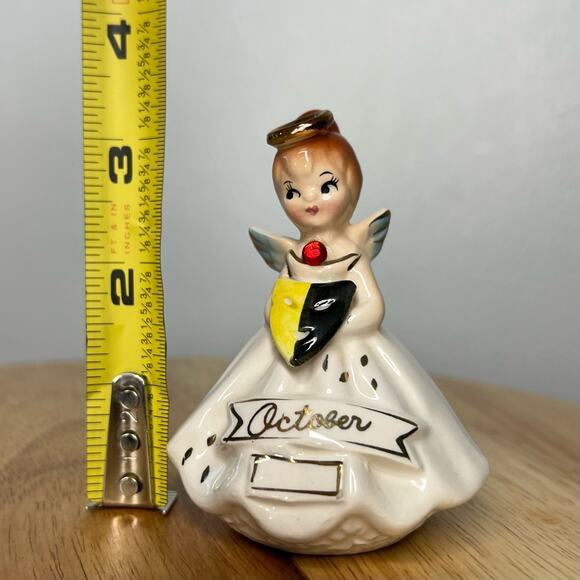 Rare Vintage Lugene's Japan October Ange E-2827 Mask Jewel figurine Halloween - Picture 2 of 7